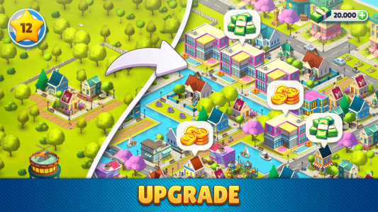 اسکرین شات 7 بازی Cozy Town: City Building Game