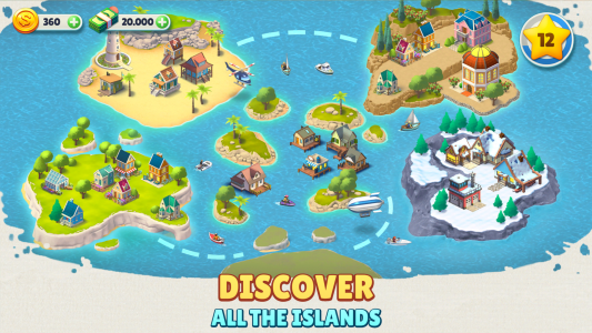 اسکرین شات بازی Cozy Town: Build Explore Game 3