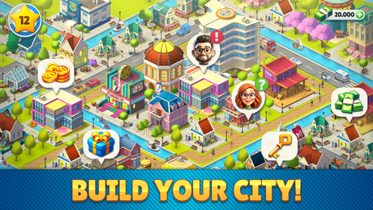 اسکرین شات 3 بازی Cozy Town: City Building Game