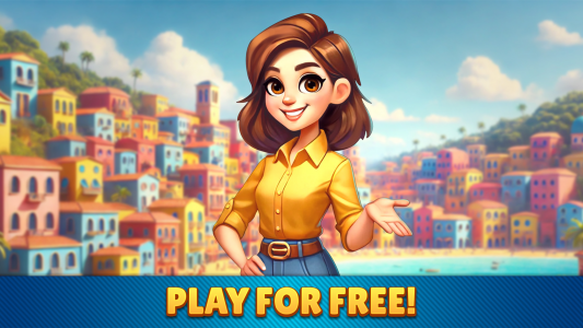 اسکرین شات 1 بازی Cozy Town: City Building Game