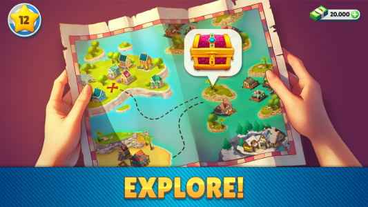 اسکرین شات 4 بازی Cozy Town: City Building Game