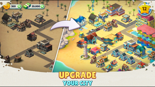 اسکرین شات بازی Cozy Town: Build Explore Game 7