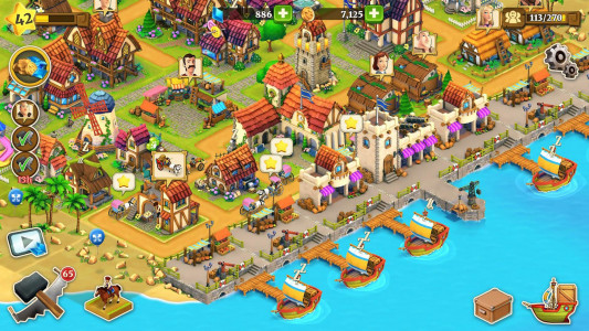 اسکرین شات بازی Town Village: Farm Build City 5
