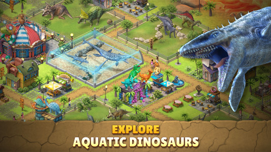اسکرین شات 3 بازی Jurassic Dinosaur: Dino Game