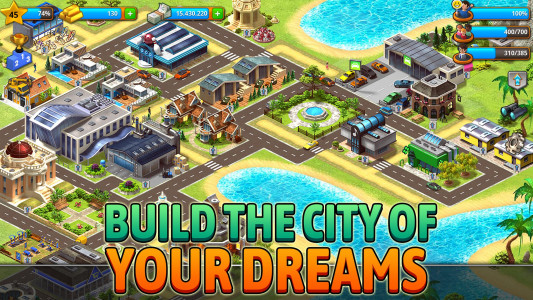 اسکرین شات بازی Paradise City: Building Sim 2