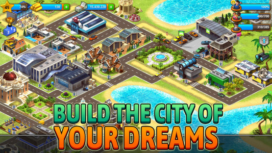 اسکرین شات 2 بازی Paradise City: Building Sim