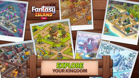 اسکرین شات بازی Fantasy Island: Fun Forest Sim 4