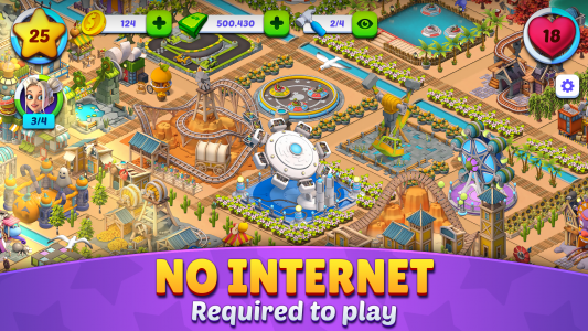 اسکرین شات 2 بازی Roller Coaster Life Theme Park