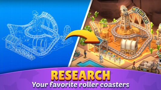 اسکرین شات بازی Roller Coaster Life Theme Park 4