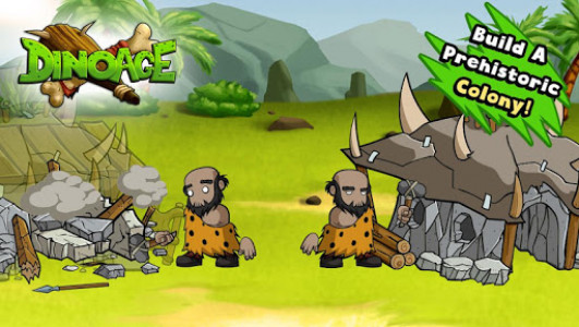 اسکرین شات بازی DinoAge: Prehistoric Caveman & Dinosaur Strategy! 2
