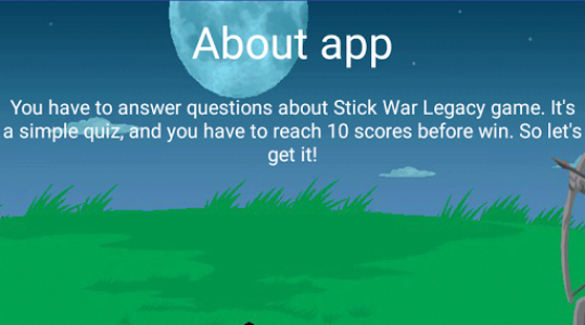 اسکرین شات برنامه Stick Game War: Question Legacy 5