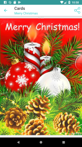 اسکرین شات 4 برنامه Postcards for congratulations