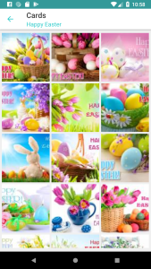 اسکرین شات 3 برنامه Postcards for congratulations