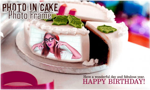 اسکرین شات برنامه Birthday Cake photo frame 5