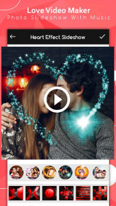 اسکرین شات برنامه Love Video Maker : Slideshow 7