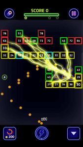 اسکرین شات بازی Brick Breaker Glow 2