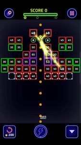 اسکرین شات بازی Brick Breaker Glow 5