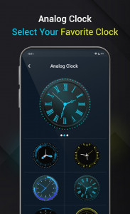 اسکرین شات برنامه Smart Neon Night Voice Clock 4