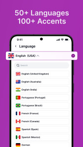 اسکرین شات 4 برنامه Text Reader - Text to Speech