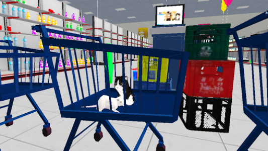 اسکرین شات بازی Kitten Cat Craft:Destroy Super Market Ep2 4