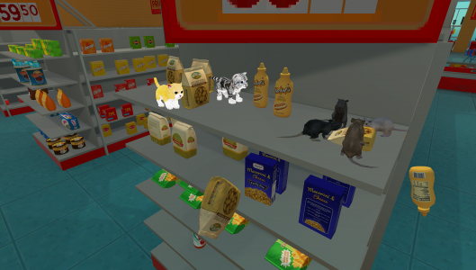 اسکرین شات بازی Kitten Cat Smash Super Market 4