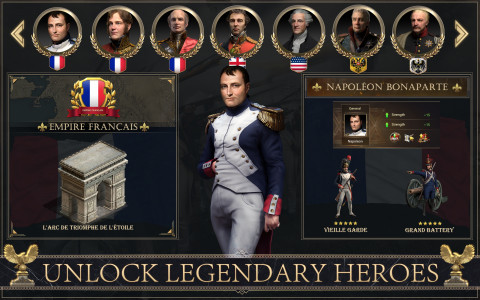 اسکرین شات بازی Rise of Napoleon: Empire War 2