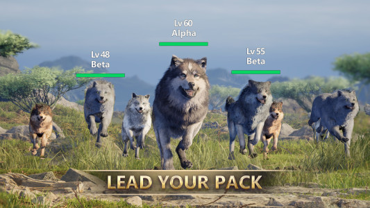 اسکرین شات 4 بازی Wolf Game: Wild Animal Wars