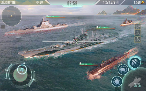 اسکرین شات بازی Battle Warship: Naval Empire 2