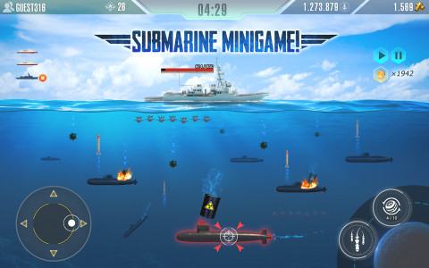 اسکرین شات بازی Battle Warship: Naval Empire 1