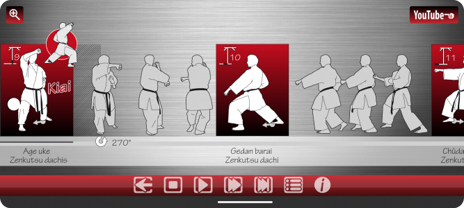 اسکرین شات برنامه ShotokanKata 3