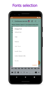 اسکرین شات 3 برنامه SNotes: Speech To Text