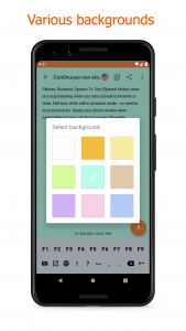 اسکرین شات 2 برنامه SNotes: Speech To Text