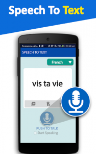 اسکرین شات برنامه Speech to text converter- voice typing app 8