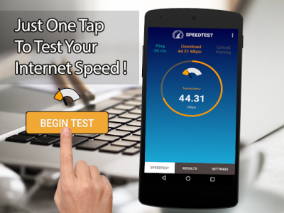 اسکرین شات برنامه Free WiFi Internet 3g, 4g 5g - Speed Test Checker 5