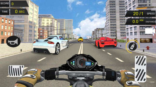 اسکرین شات بازی Speed Moto Rider 8
