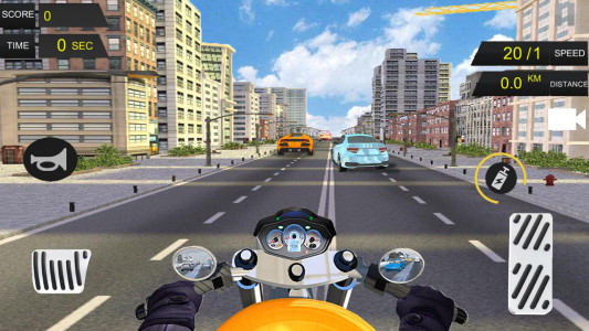 اسکرین شات بازی Speed Moto Rider 6