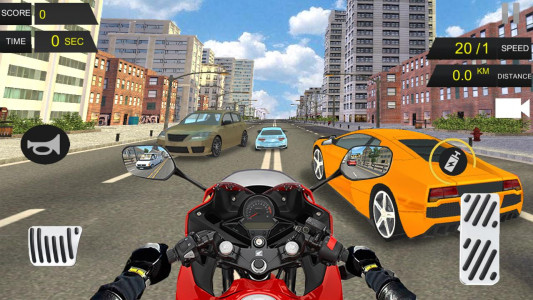اسکرین شات بازی Speed Moto Rider 3