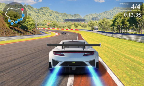 اسکرین شات بازی Speed Racing Traffic Car 3D 2
