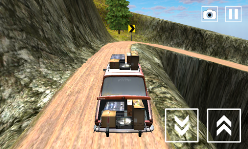 اسکرین شات بازی Mountain Car Driving Simulator 3