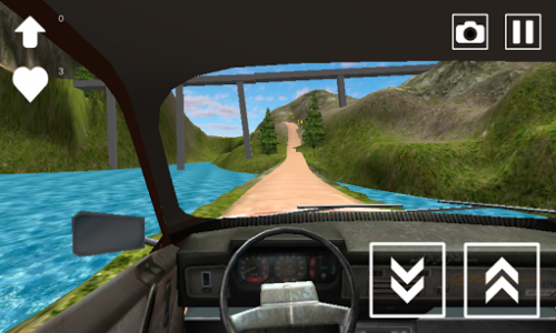اسکرین شات بازی Mountain Car Driving Simulator 5