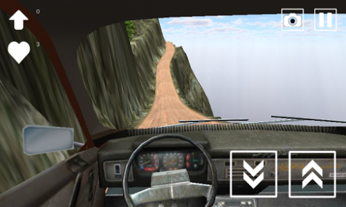 اسکرین شات بازی Mountain Car Driving Simulator 2