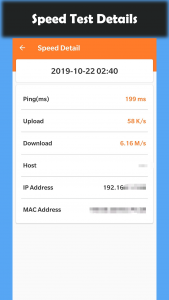 اسکرین شات برنامه Speed Test - Test WiFi Speed 4