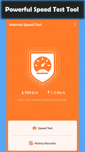 اسکرین شات 1 برنامه Speed Test - Test WiFi Speed