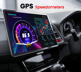 اسکرین شات 1 برنامه GPS Speedometer: Speed Tracker