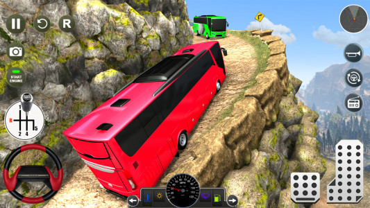 اسکرین شات 1 بازی Offroad Bus Simulator: Bus Sim