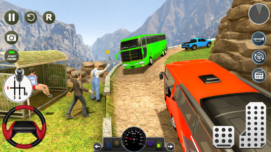 اسکرین شات بازی Offroad Bus Simulator: Bus Sim 4