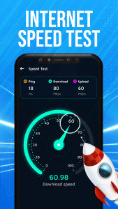 اسکرین شات 4 برنامه WiFi Analyzer, WiFi Speed Test