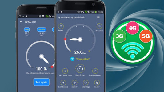 اسکرین شات برنامه 5g speed test -5g Speed check - WiFi checker 8