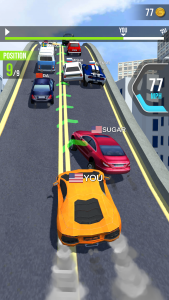 اسکرین شات بازی Turbo Tap Race 3