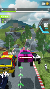اسکرین شات بازی Turbo Tap Race 2